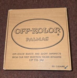 Vintage Paper Box Empty Advertising